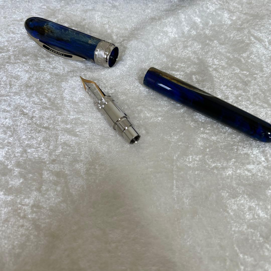VISCONTI ヴァン・ゴッホ青 万年筆 ケース付き