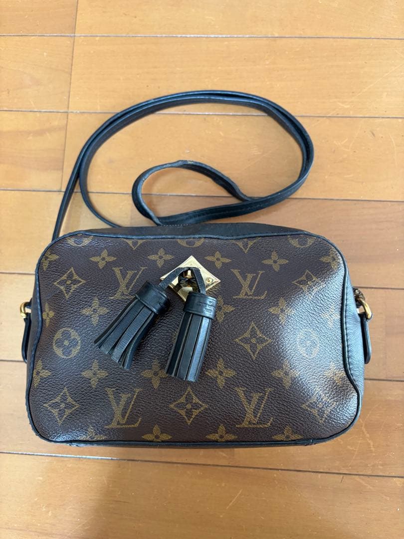 鑑定済み　LOUIS VUITTON ルイ ヴィトン モノグラム サントンジュ
