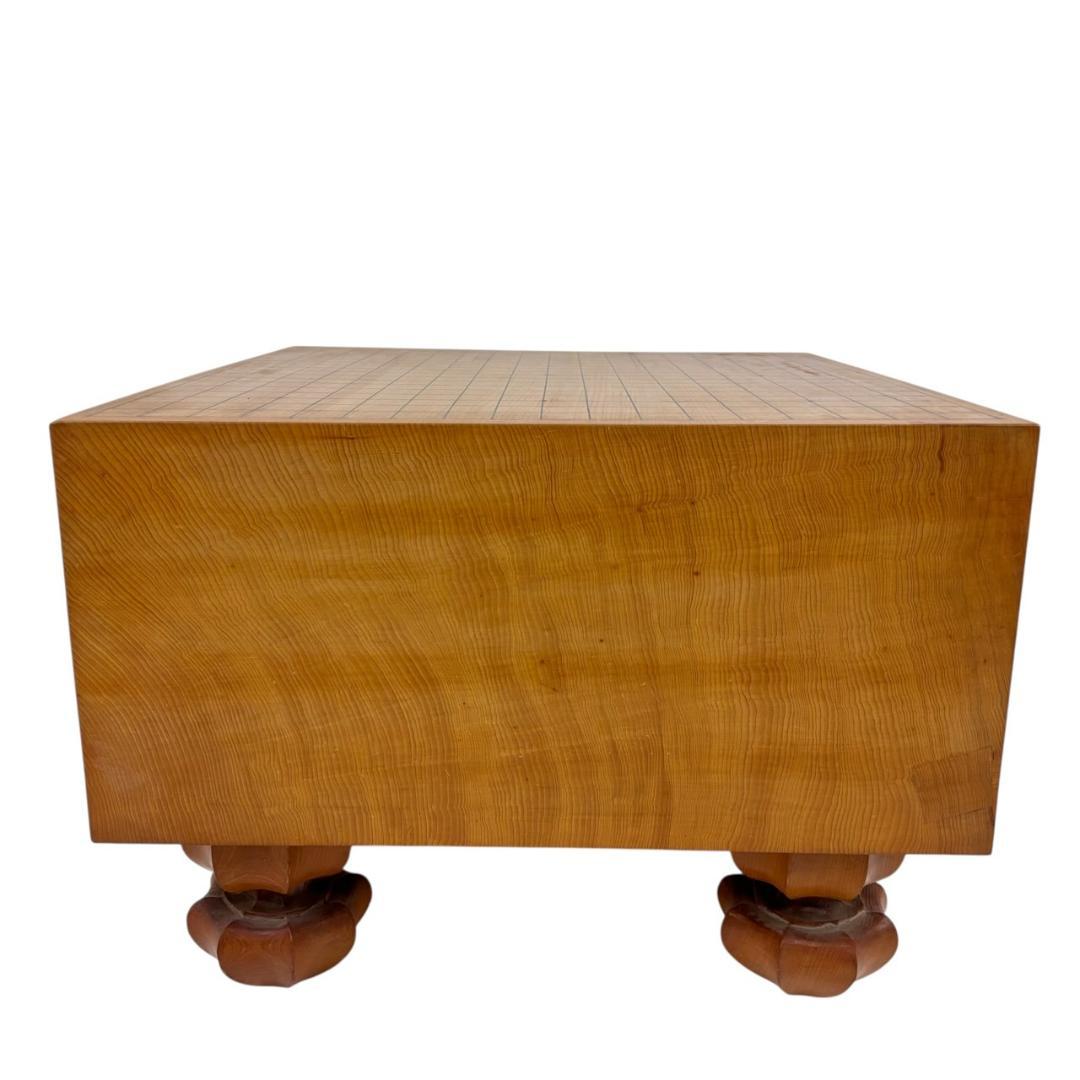 最高級　本榧　ヘソ有　碁盤　厚み約七寸　かや