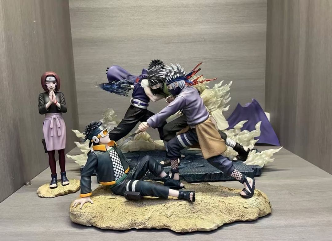 ナルト Chikara-STUDIO はたけカカシvsうちはオビトフィギュア