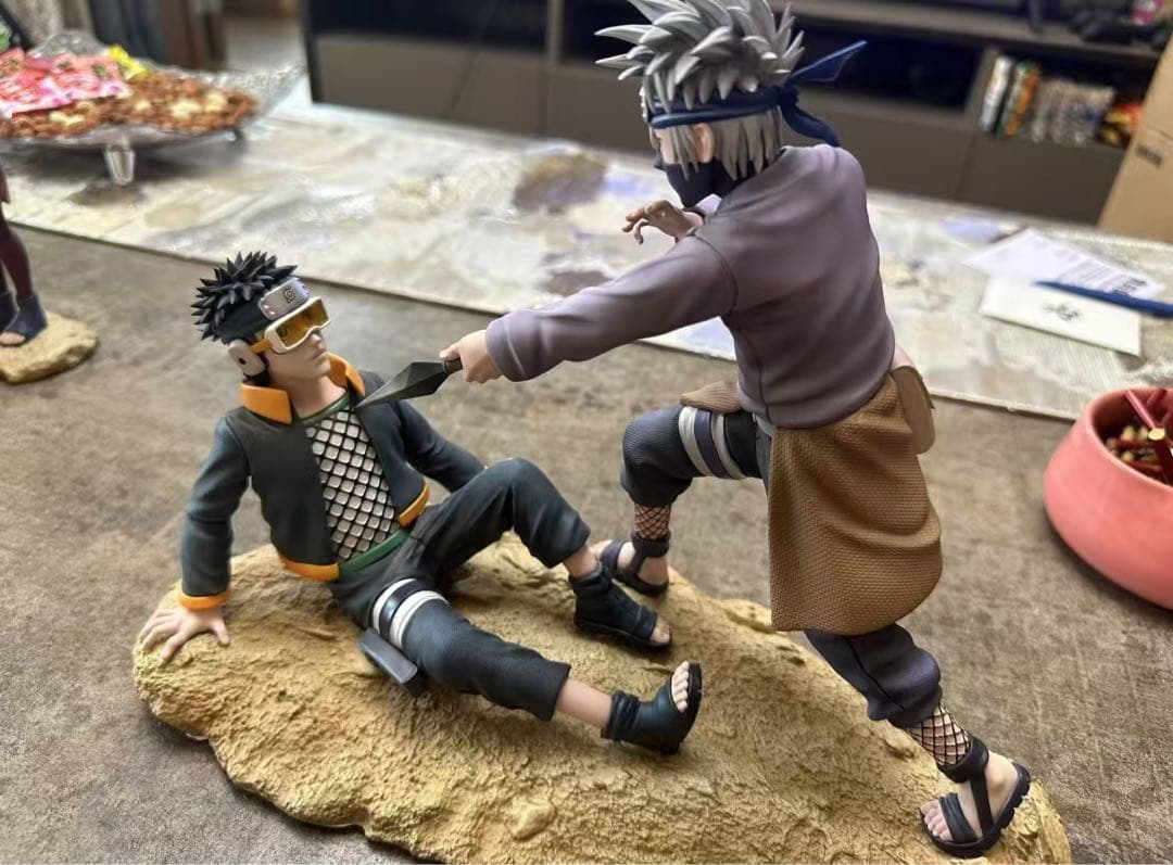 ナルト Chikara-STUDIO はたけカカシvsうちはオビトフィギュア