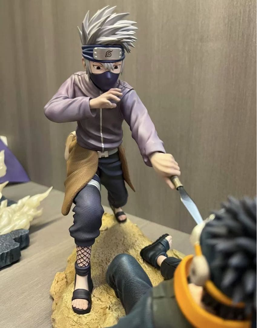 ナルト Chikara-STUDIO はたけカカシvsうちはオビトフィギュア