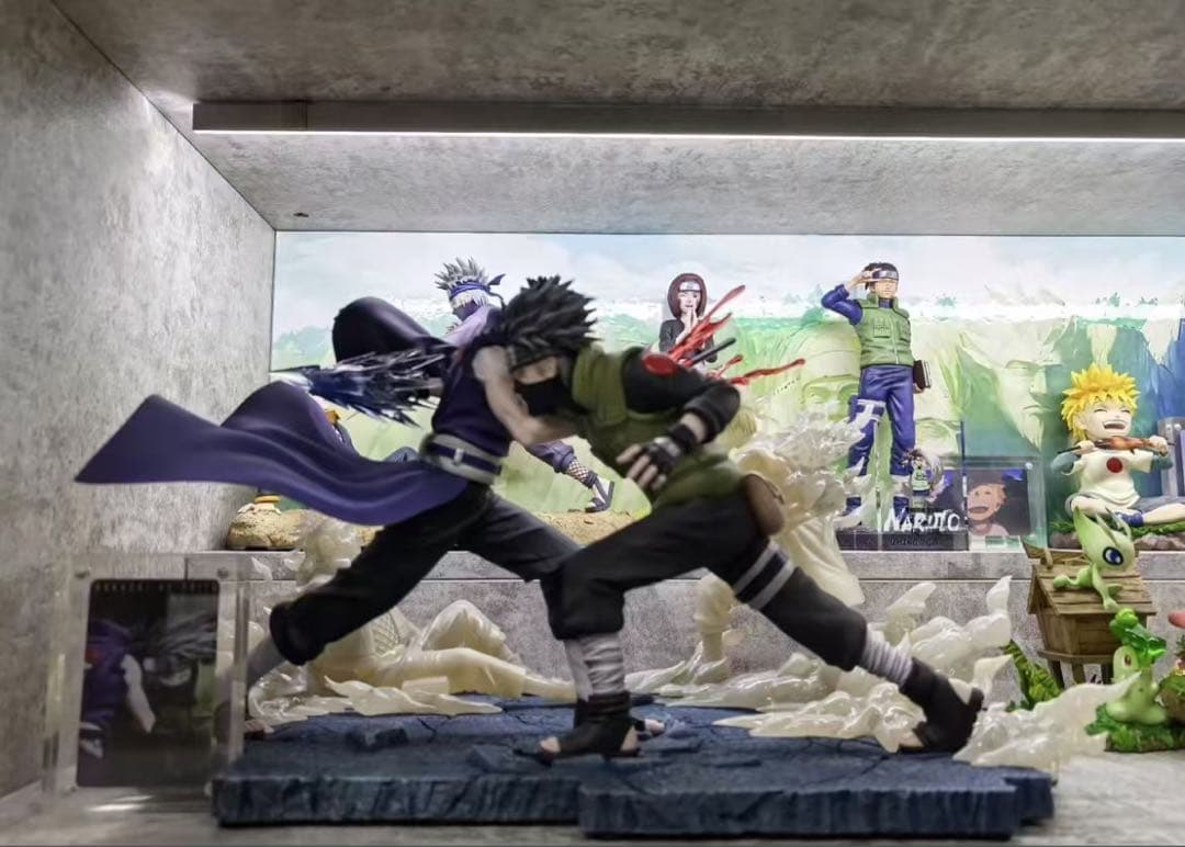 ナルト Chikara-STUDIO はたけカカシvsうちはオビトフィギュア