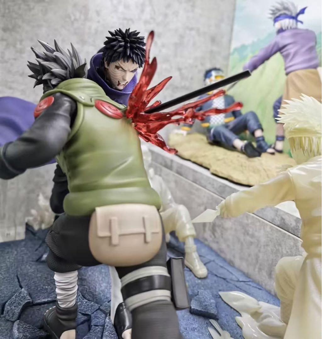 ナルト Chikara-STUDIO はたけカカシvsうちはオビトフィギュア