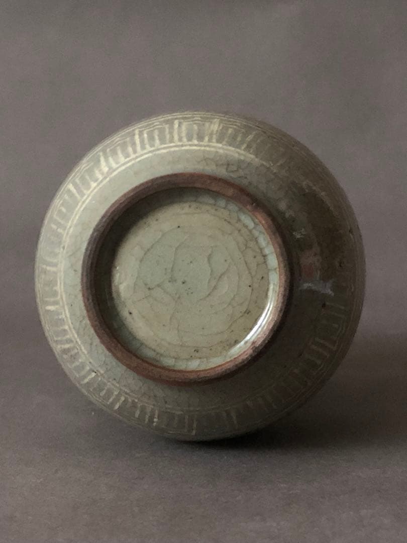 中国骨董　高麗青磁　壺　水差し　アンティーク