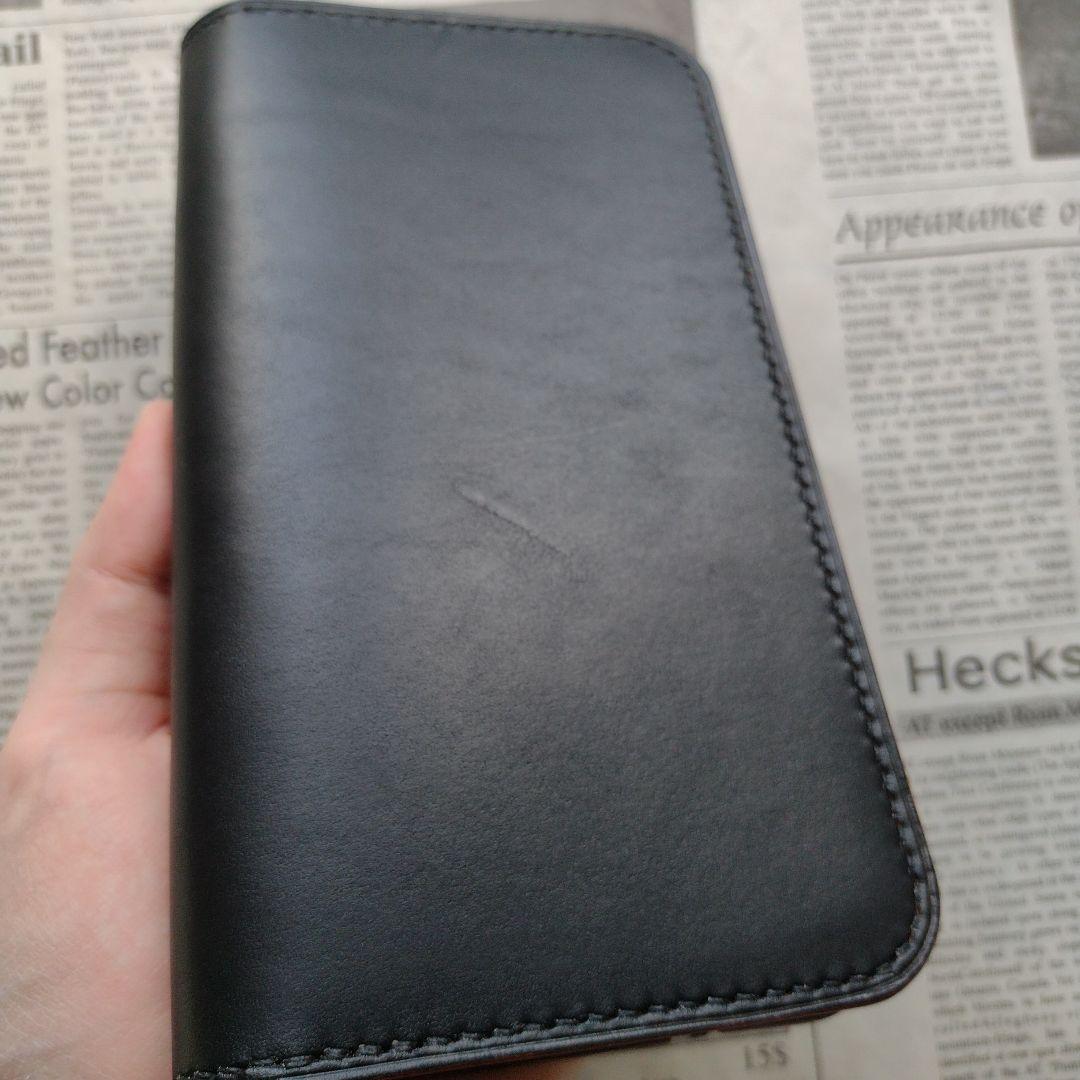 茶芯　2.5層　ロングトラッカー　ウォレット　栃木レザー