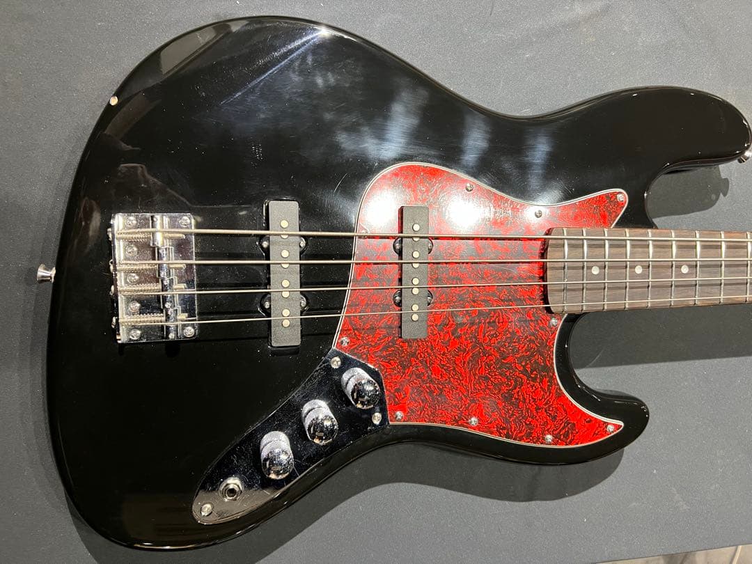 SELDER JAZZBASS BLACK べっ甲柄ピックガード　初心者オススメ