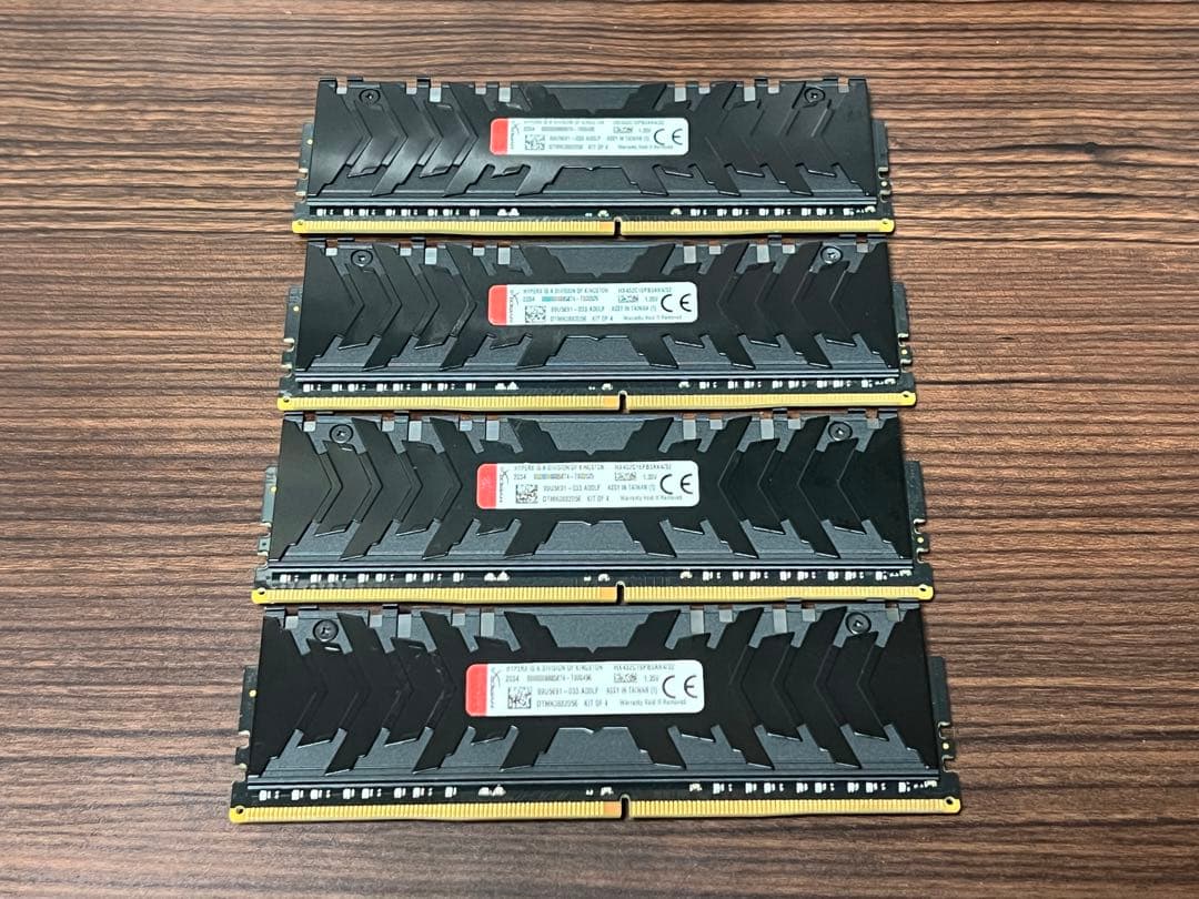 Kingston Hyper X RGB DDR4 3200 32GB セット