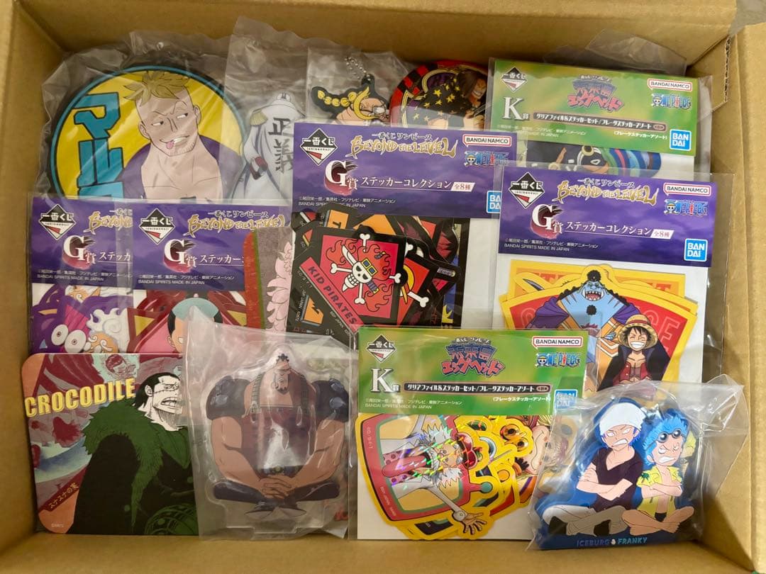ワンピース　ラバーストラップ　シール　アクリルスタンド　まとめ売り　一番くじ