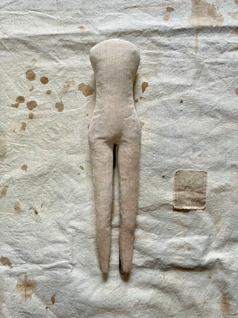 古道具坂田 古い人形の芯 日本 民藝 古美術 骨董 古道具 アンティーク　中