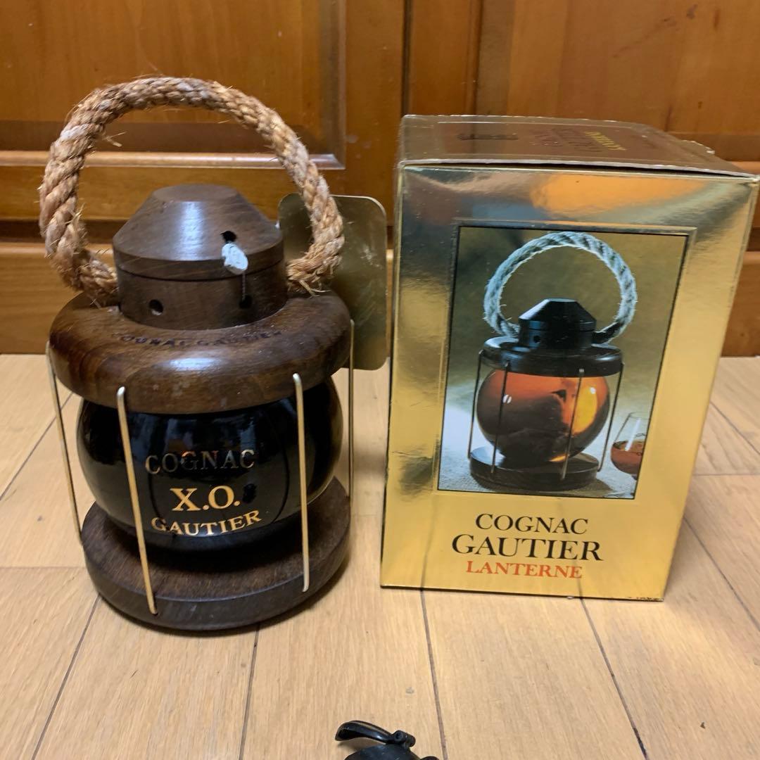 古酒 コニャック　ゴーティエ XO ランタン型ボトル