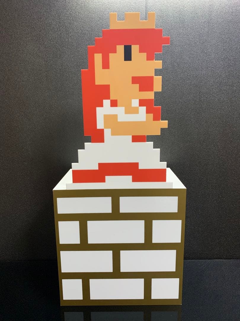 スーパーマリオブラザーズ ピーチ姫 ドット絵