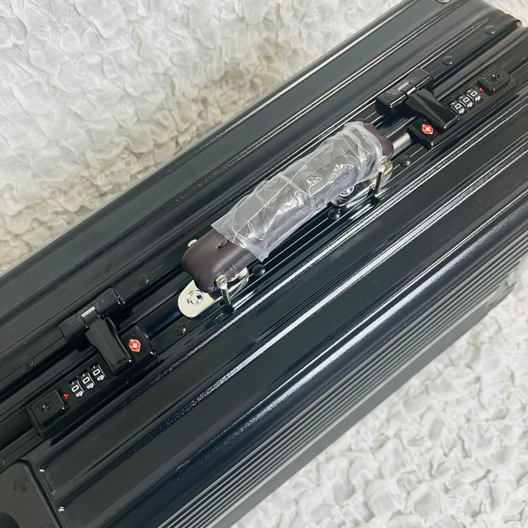 新品 KROEUSクロース オールアルミ合金 スーツケース キャリーバッグ 黒