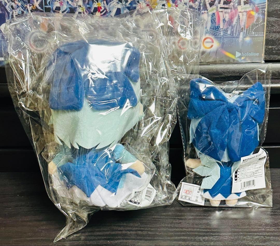 東方ぬいぐるみシリーズ42 チルノ + ミニぬいぐるみ チルノ 2点セット