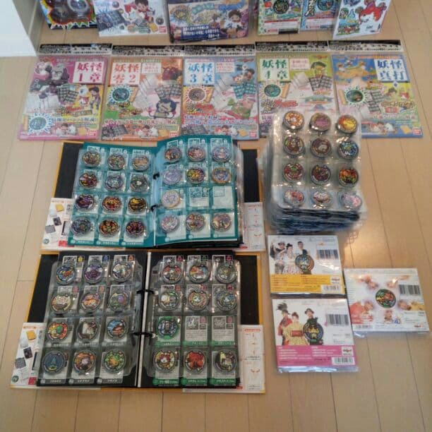 卒業 2014年3月迄フルコンプ 妖怪ウォッチ 妖怪メダル レジェンド 新旧大吉