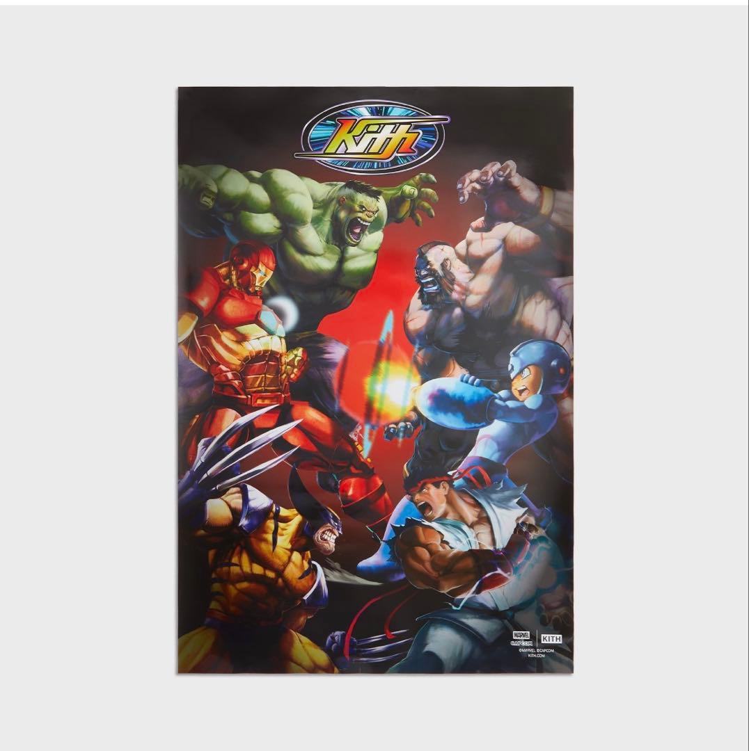 【希少】Kith x Marvel vs. Capcom Poster ポスター