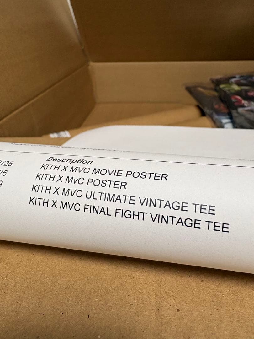 【希少】Kith x Marvel vs. Capcom Poster ポスター