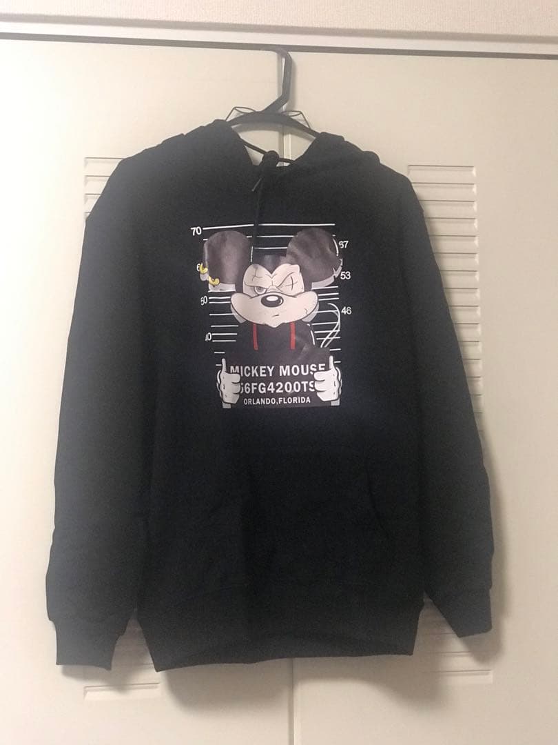 ミッキーマウス　ディズニー　パーカー