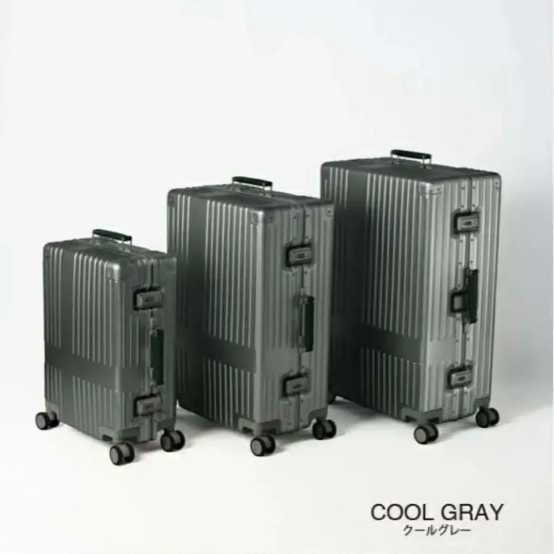 ［2025年新型・新品］イノベーター・アルミキャリーケース・クールグレー70L