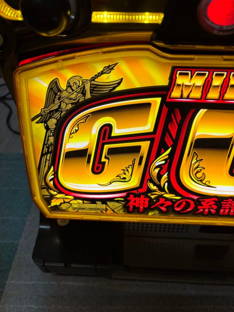 美品　ミリオンゴッド　神々の系譜ZEUS 不要機付き