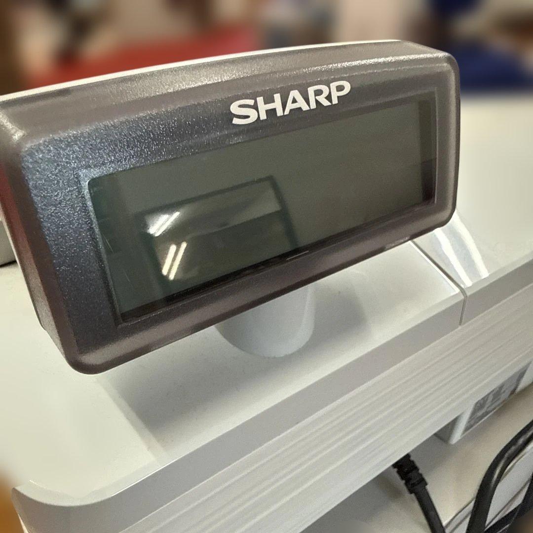 シャープ ER-A411 ホワイト SHARP レジ