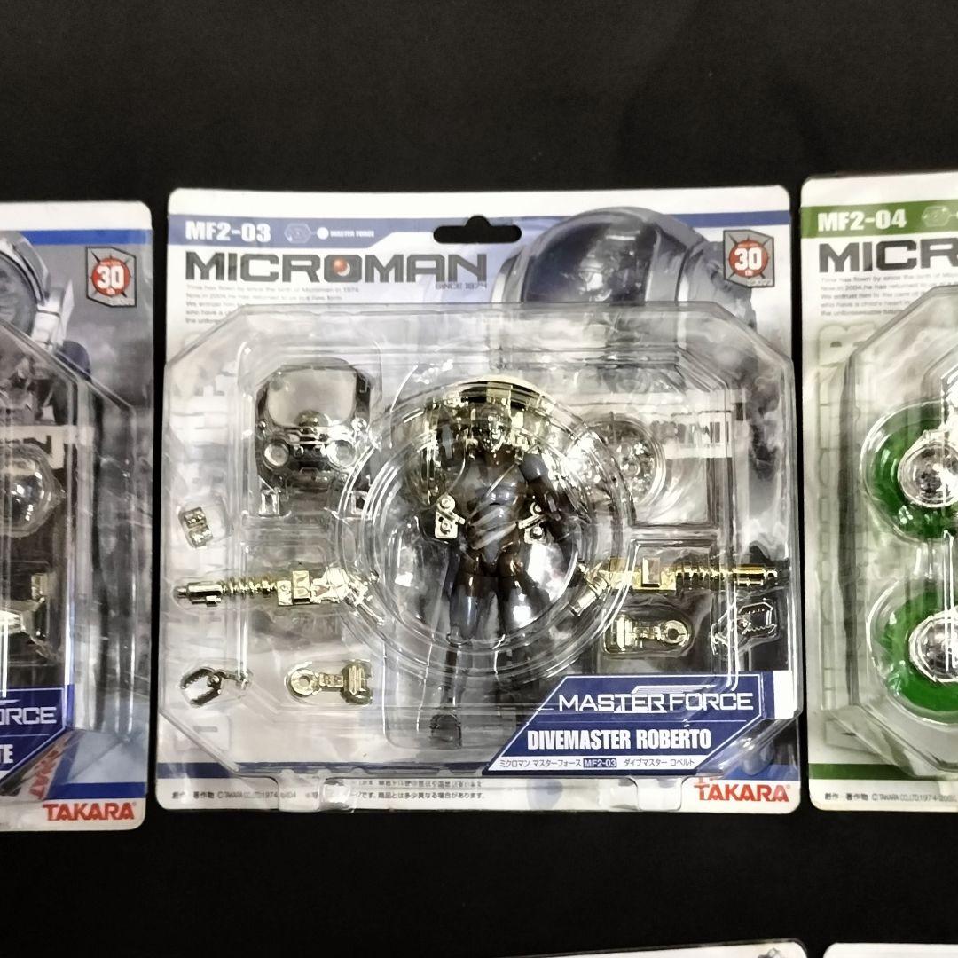 ミクロマン 6体セット アクロレディ AL-11 アクロヴィーナ MF BM 等