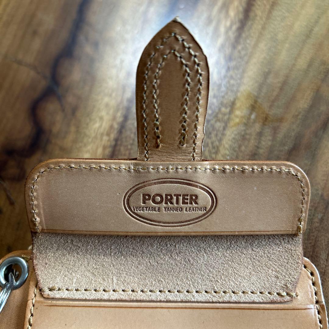 POTER NATURE／ポーターネイチャー　キーフック付きミニウォレット