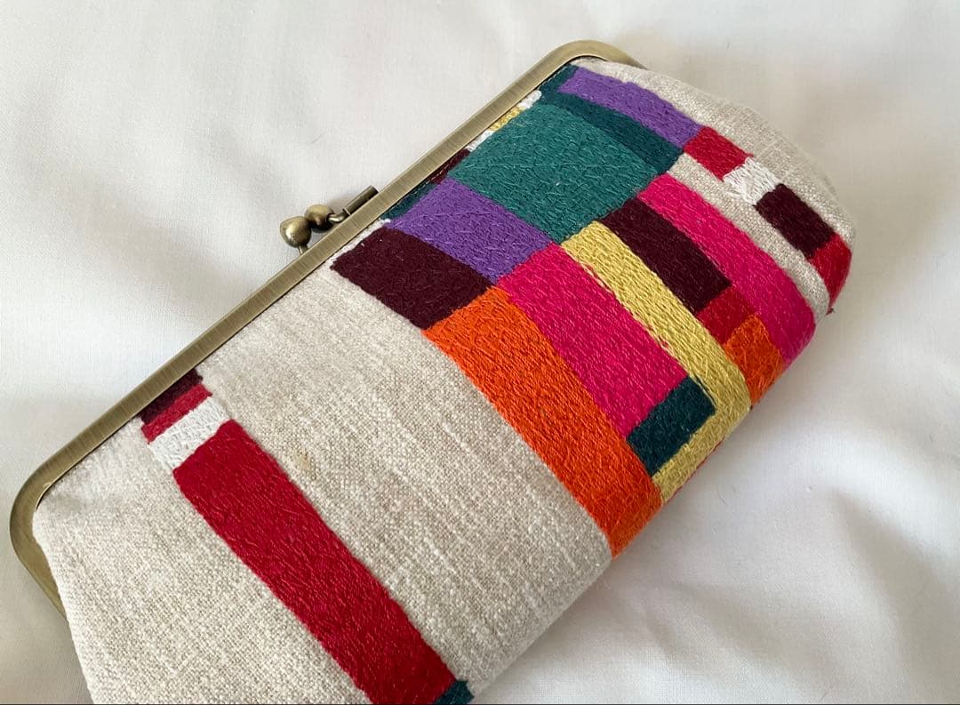 イギリス iliv 社　ARTURO シンプル　がま口長財布