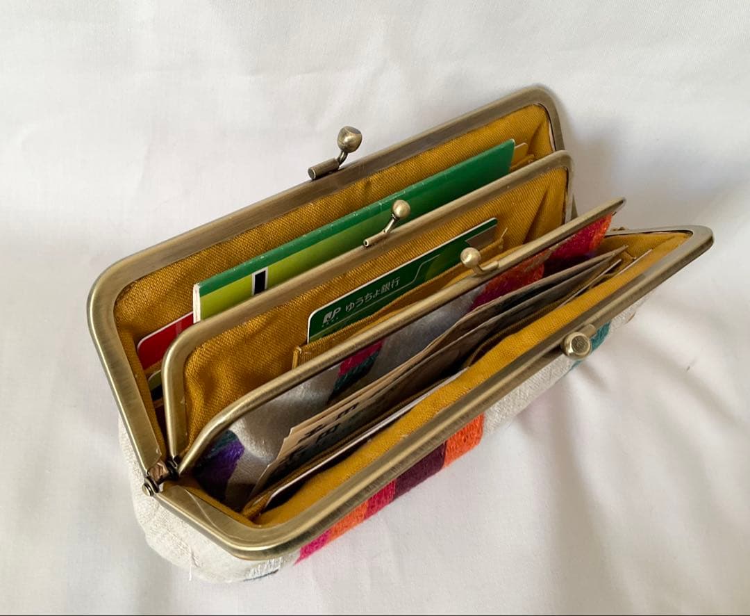 イギリス iliv 社　ARTURO シンプル　がま口長財布