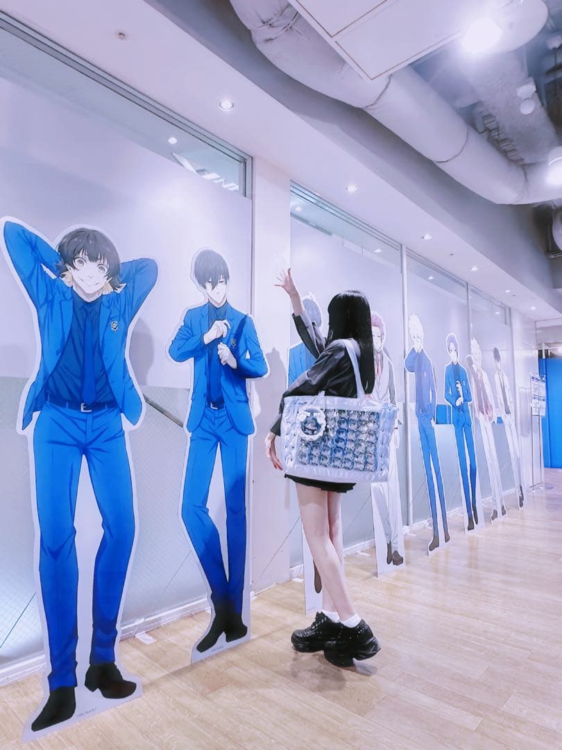 ブルーロック 糸師凛 痛バ 缶バッジ付き WEGO LLサイズ