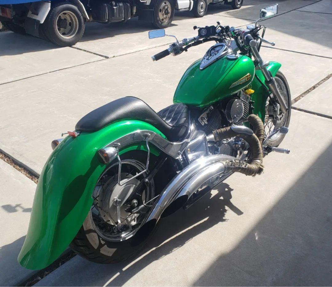 ドラッグスター400スタンダード！アメリカンドラッカーズ！ストリームフェンダー！