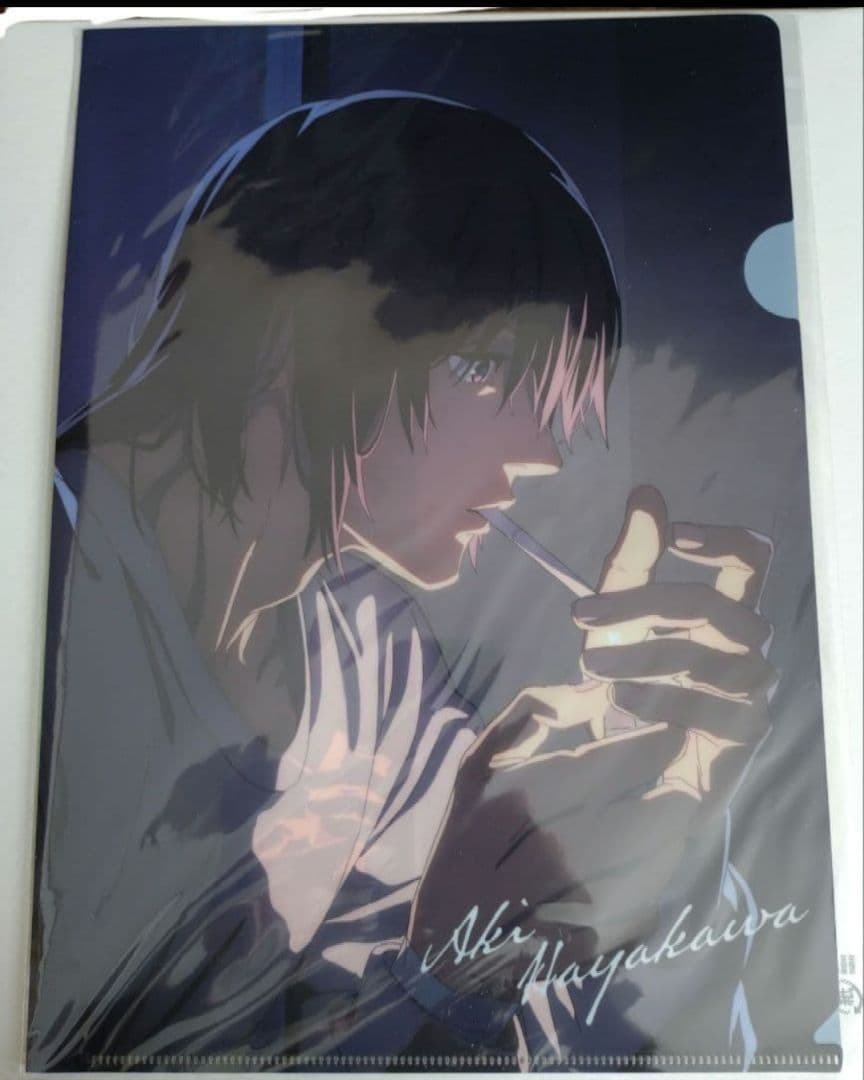 チェンソーマン 早川アキ クリアファイル ステッカー ポストカード 3点セット