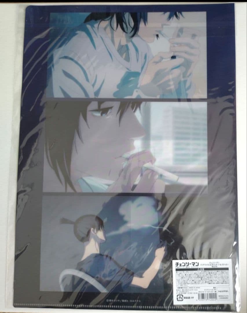 チェンソーマン 早川アキ クリアファイル ステッカー ポストカード 3点セット