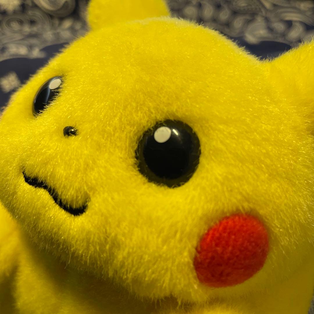 初期ピカチュウ　ぬいぐるみ　タグ良好　ぽっちゃり顔♪おまけ付き！