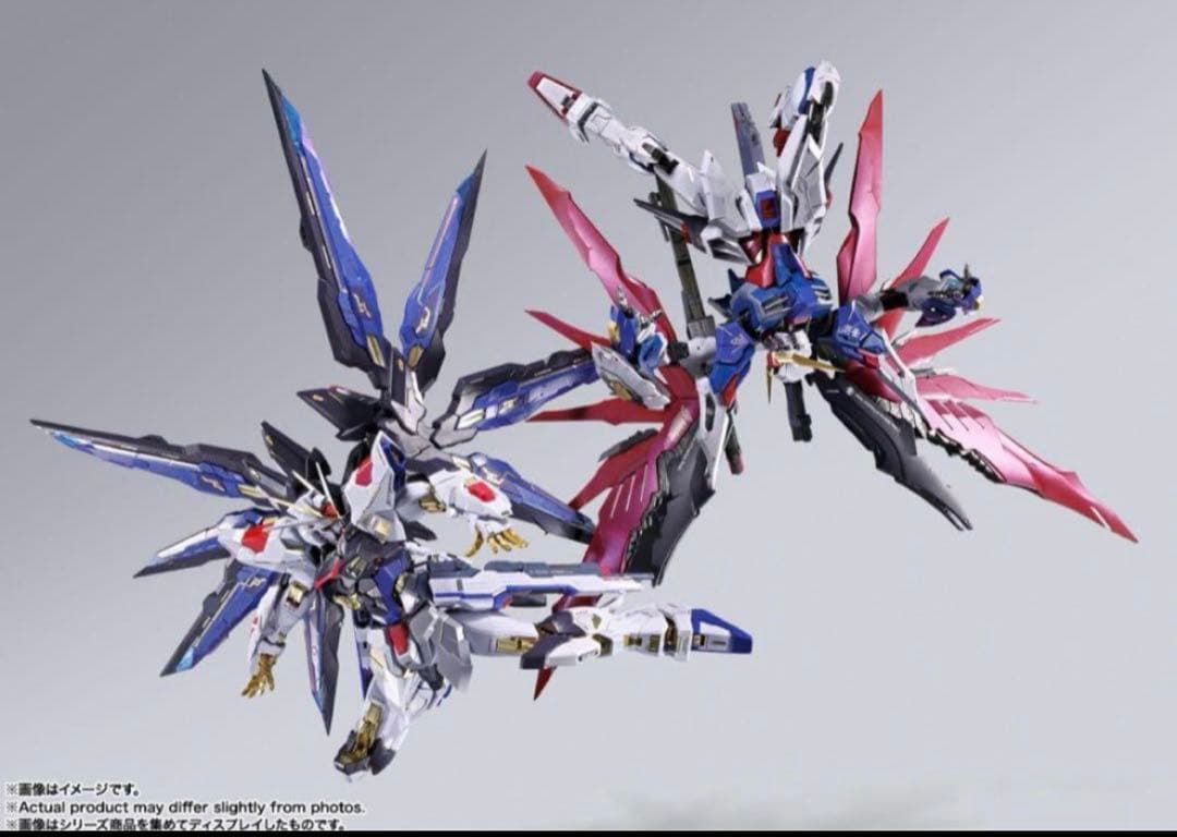 L BUILD ストライクフリーダム　ディスティニー 光の翼 開封済み