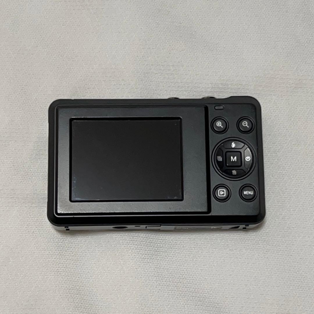 【スマホ転送OK】4Kカメラ コンパクトデジタルカメラ SDカード付