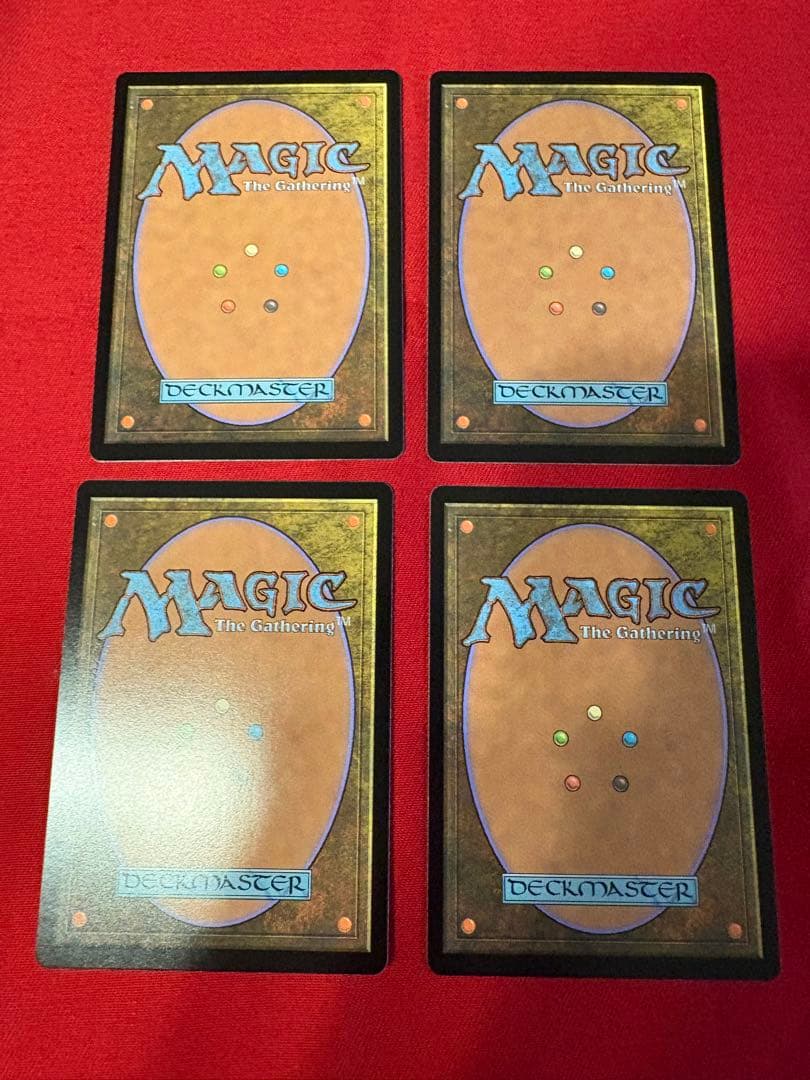 ＭＴＧ　美術家の才能 4枚セット