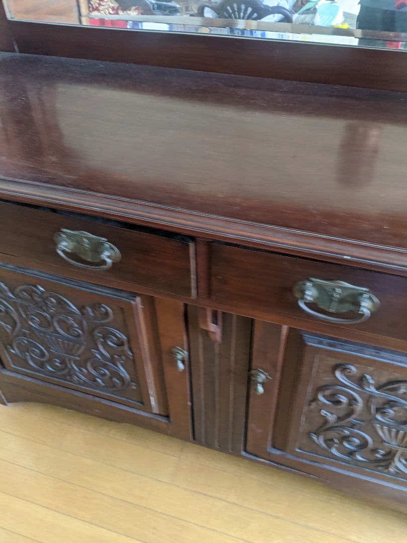 アンティーク キャビネット アンティーク家具 リビング キッチン マホガニー