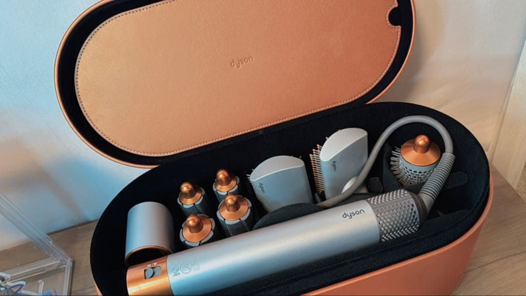 【限定色】Dyson Airwrap シルバー/オレンジ　美品