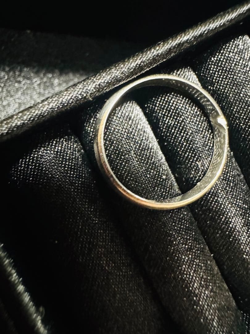 シンプルなプラチナ850リング