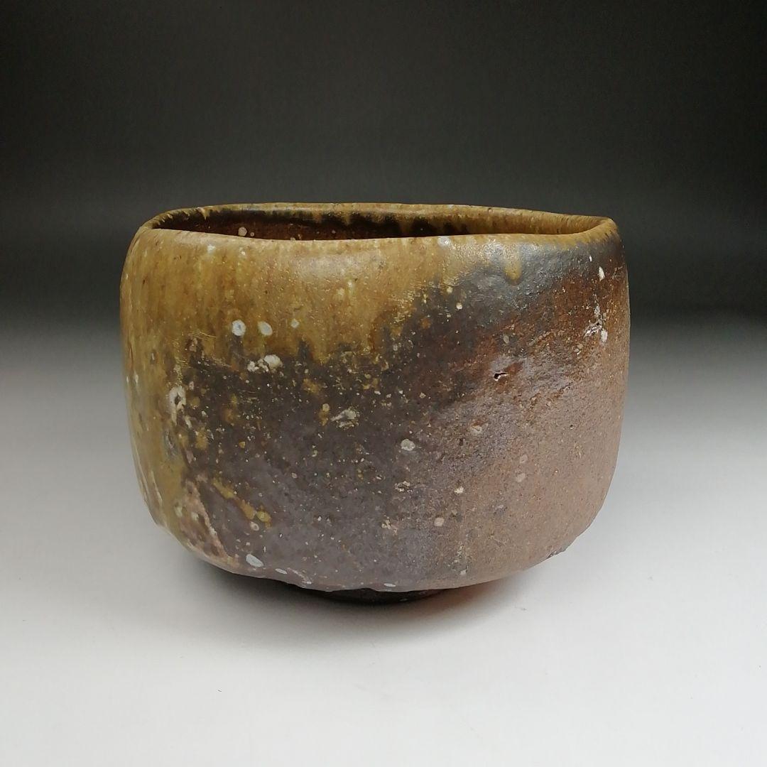 Ｓ８９７　茶碗　『信楽焼』『銘　みのり』『小河得斎』　共箱　抹茶碗　茶道具