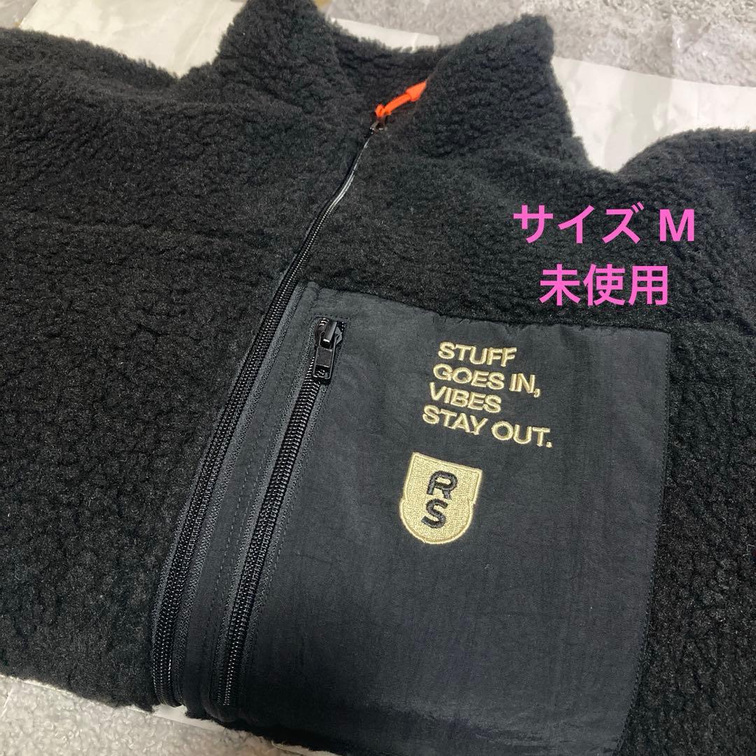 ［Mサイズ］RIP SLYME ボアジャケット ブラック
