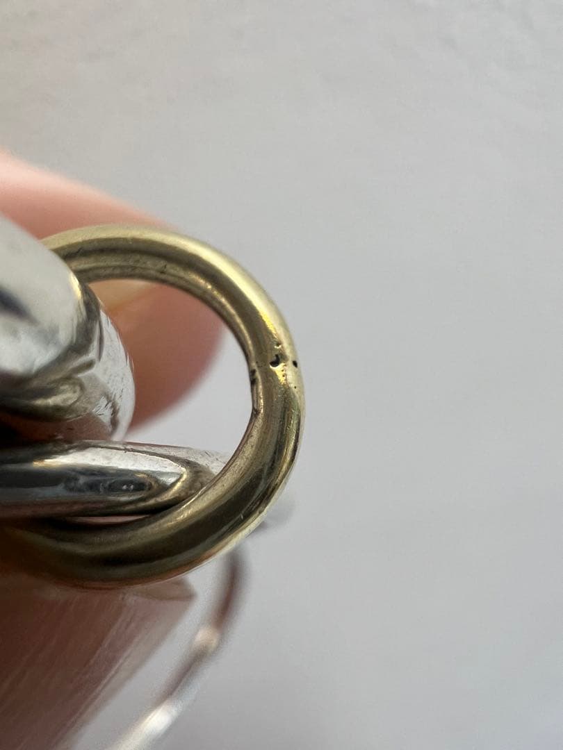 ORION SGリング　3連リング　シルバー/ゴールド