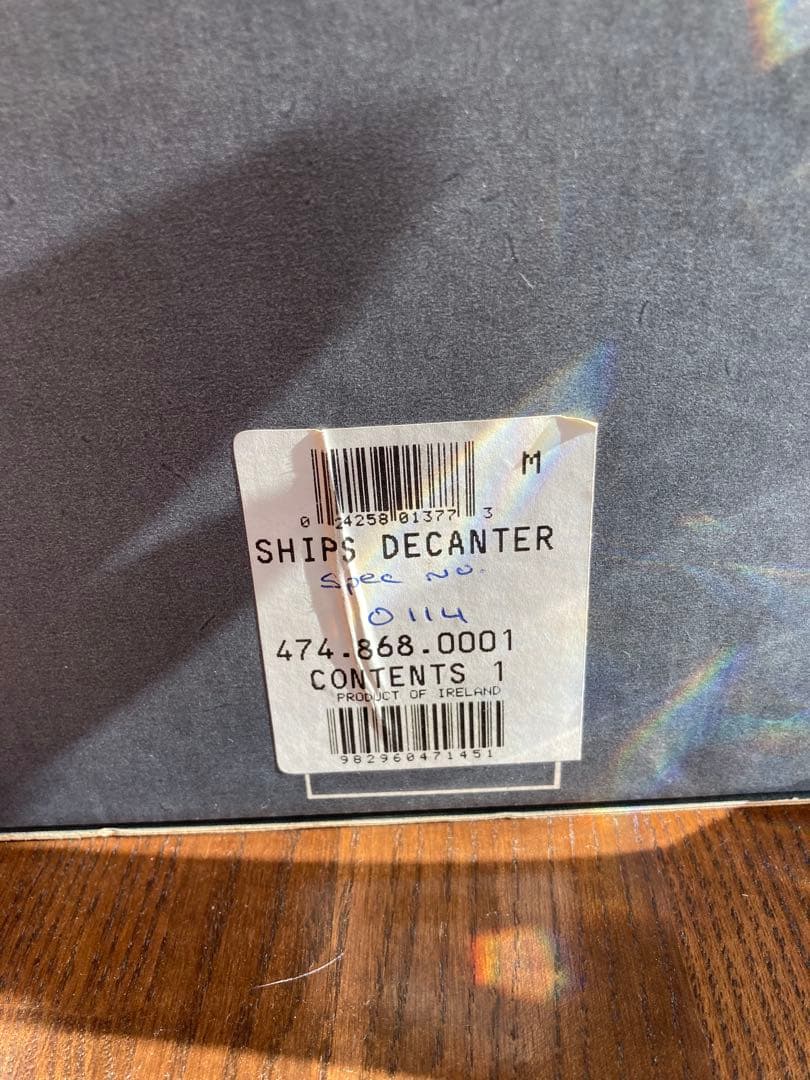 新品 ウォーターフォードクリスタル 高級デキャンタ