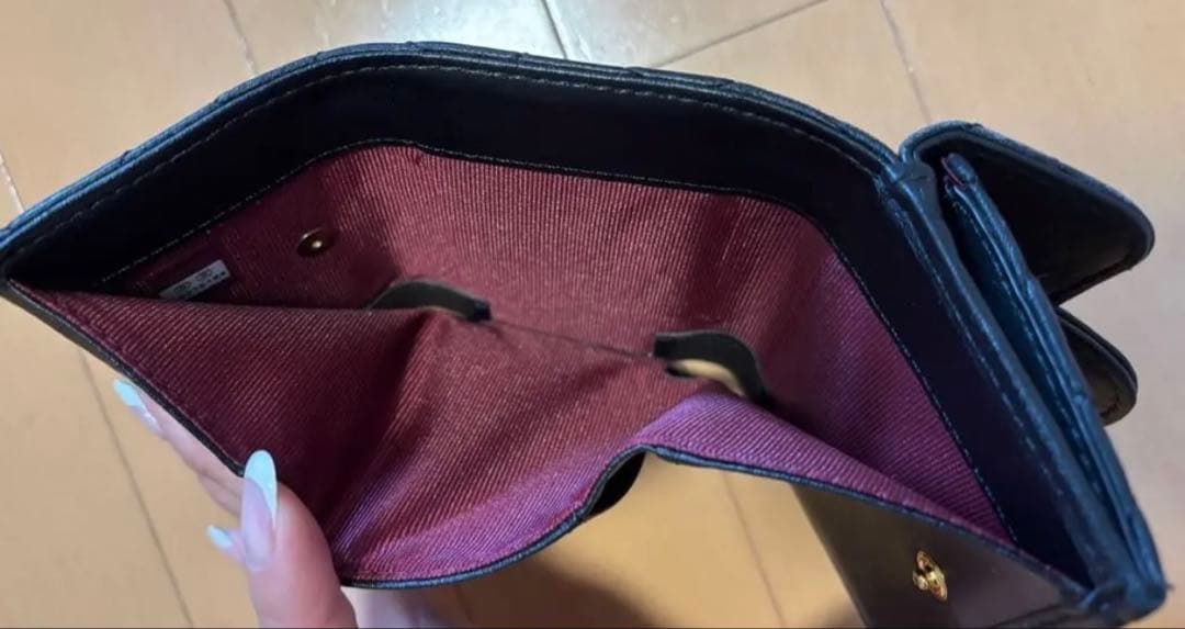 【美品】シャネル.CHANEL.財布.ウォレット.ミニウォレット.三つ折り財布