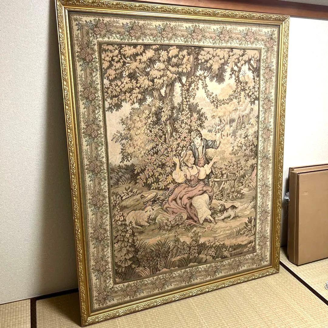 貴重大型ゴブラン織