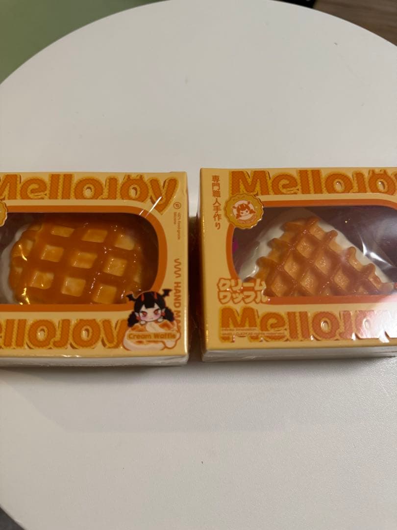 【新品未開封 廃盤品】mellojoyワッフル 丸＆三角セット