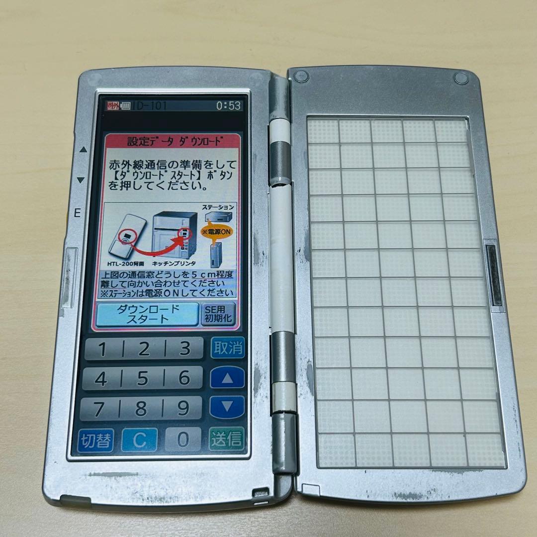 ①美品 東芝テック TEC HTL-200 ハンディーターミナル 白