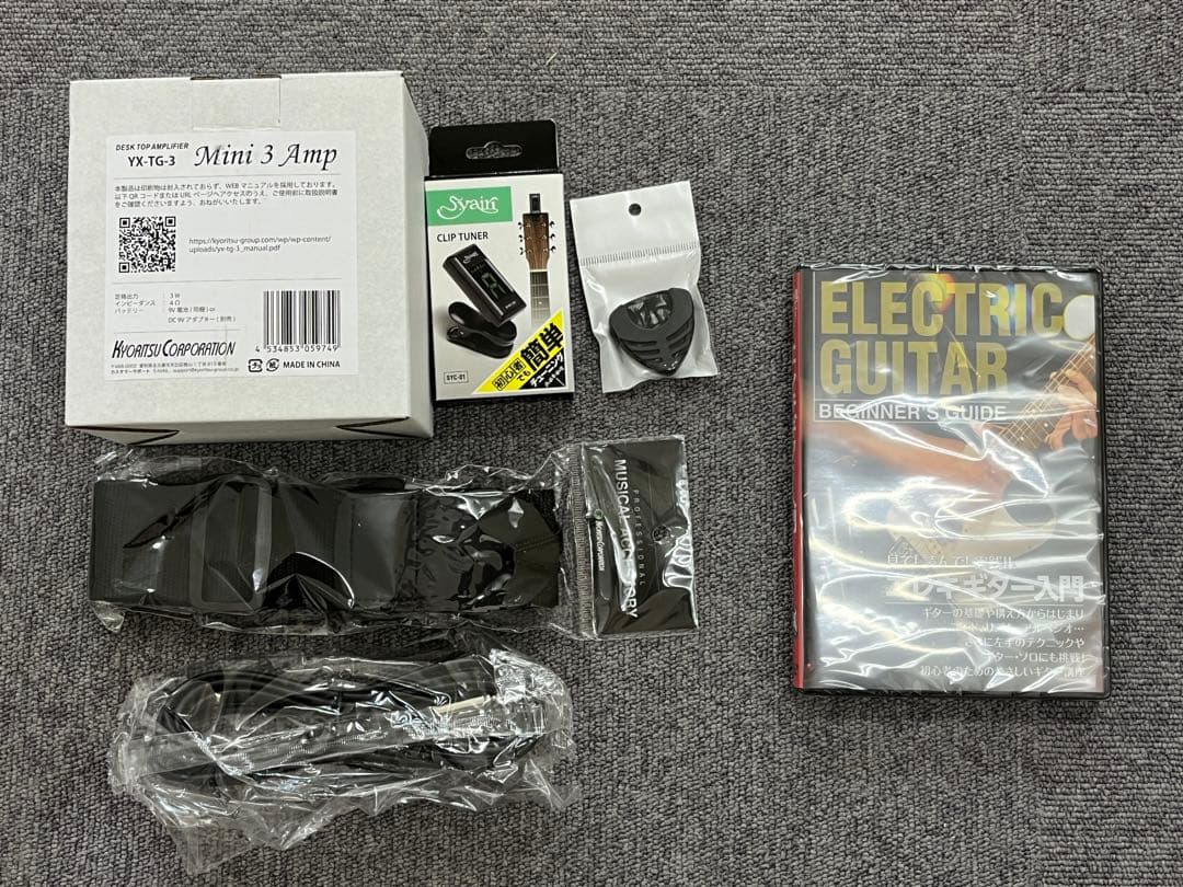 【新品未使用】セルダー エレキギター入門9点セット ST-16/MRD