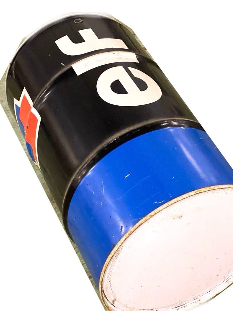 アンティーク品93'当時物エルフelf空のスチール缶